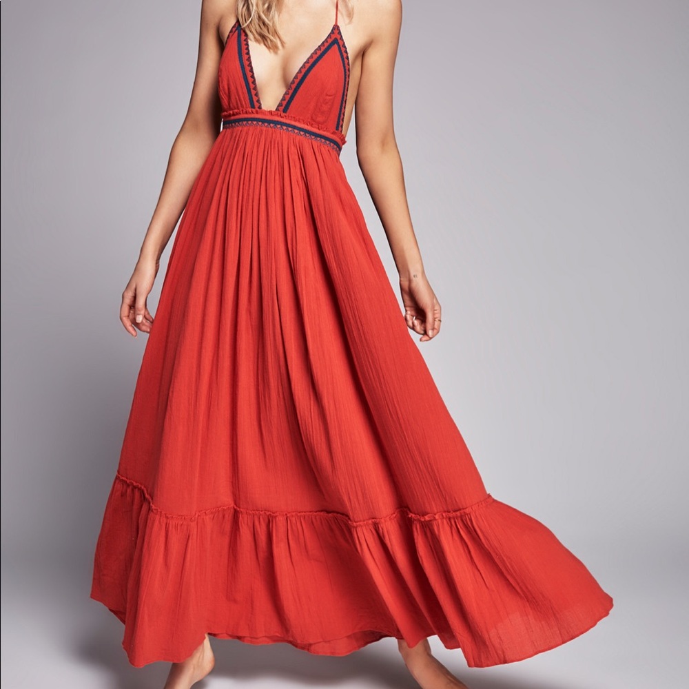FREE PEOPLE LOVE SHAKIN MAXI DRESS